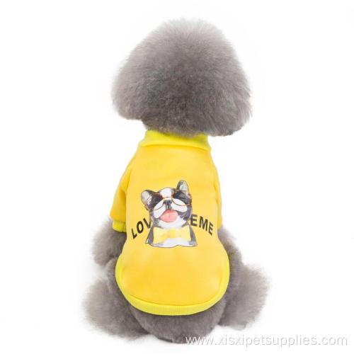 Nice printing winter lovable dogs designers dog clothes
